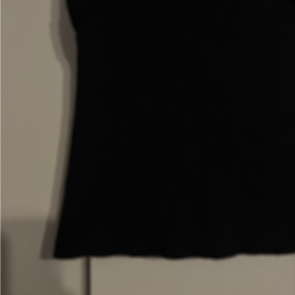 3 for $25! Lily White Black Ribbed Tank Top - Picture 3 of 4